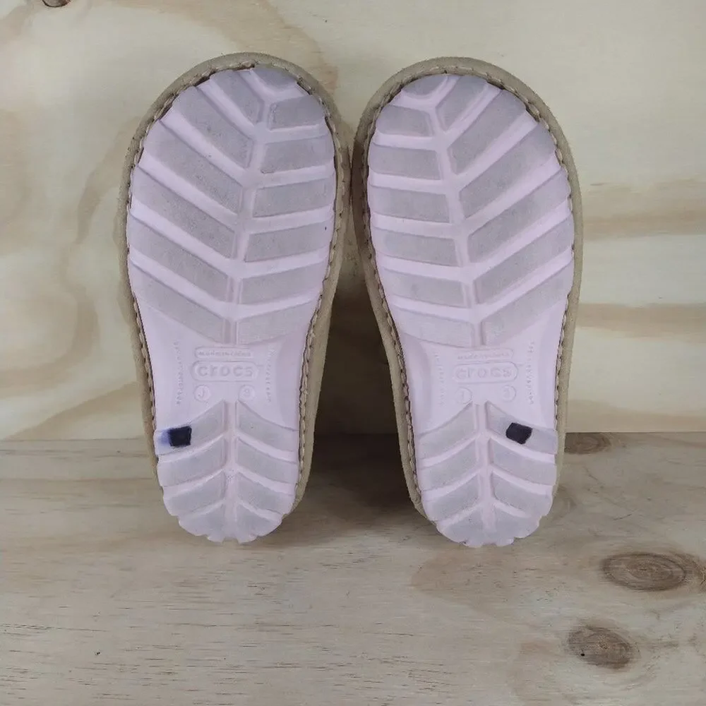 Crocs - Crocband - Boots - Gray - Big Girl's - 3